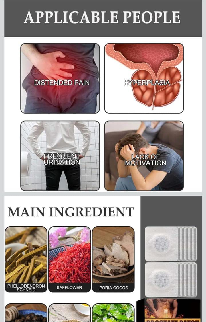 PARCHES DE  PROSTATA 30 DIAS